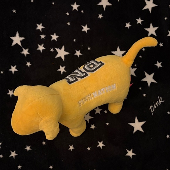 PINK VS PLUSH DOG - Picture 1 of 3